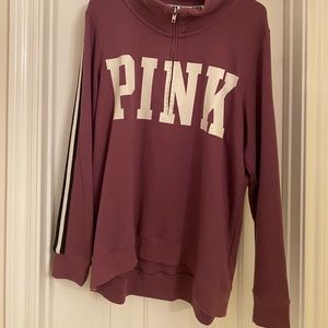PINK Pullover with zipper